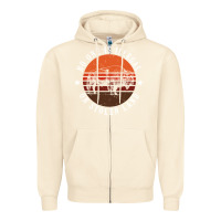 Sandshell no one is illegal on stolen land 4th of july bison Zipper Hoodie - linhVisuals