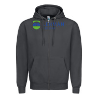 Smoke Lehman College CUNY Zipper Hoodie - linhVisuals