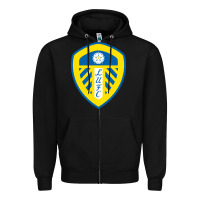 Black the-leeds-united-pen Zipper Hoodie - linhVisuals