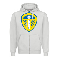 Dove Grey the-leeds-united-pen Zipper Hoodie - linhVisuals