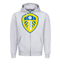 Heather Grey the-leeds-united-pen Zipper Hoodie - linhVisuals