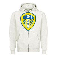 Oatmeal Heather the-leeds-united-pen Zipper Hoodie - linhVisuals