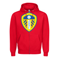 Red the-leeds-united-pen Zipper Hoodie - linhVisuals