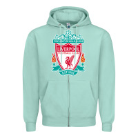 Seafoam the-liverpool-pen Zipper Hoodie - linhVisuals
