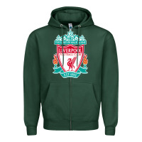 Sports Green the-liverpool-pen Zipper Hoodie - linhVisuals