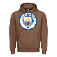 Chestnut the-manchester-city-pen Zipper Hoodie - linhVisuals