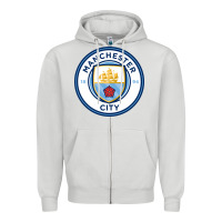 Dove Grey the-manchester-city-pen Zipper Hoodie - linhVisuals