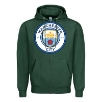 Sports Green the-manchester-city-pen Zipper Hoodie - linhVisuals