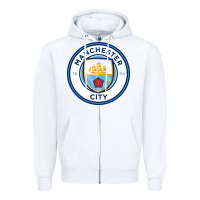 White the-manchester-city-pen Zipper Hoodie - linhVisuals