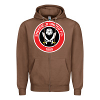 Chestnut the-sheffield-united-pen Zipper Hoodie - linhVisuals