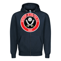The-sheffield-united-pen Zipper Hoodie | Teevron