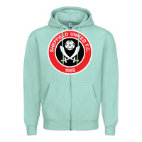 Seafoam the-sheffield-united-pen Zipper Hoodie - linhVisuals