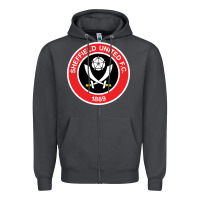 Smoke the-sheffield-united-pen Zipper Hoodie - linhVisuals
