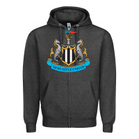 Charcoal Heather the-newcastle-united-pen Zipper Hoodie - linhVisuals