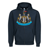 Navy the-newcastle-united-pen Zipper Hoodie - linhVisuals