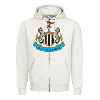 Oatmeal Heather the-newcastle-united-pen Zipper Hoodie - linhVisuals