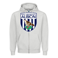 Dove Grey the-west-bromwich-albion-pen Zipper Hoodie - linhVisuals