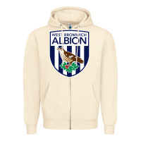 Sandshell the-west-bromwich-albion-pen Zipper Hoodie - linhVisuals