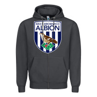 Smoke the-west-bromwich-albion-pen Zipper Hoodie - linhVisuals