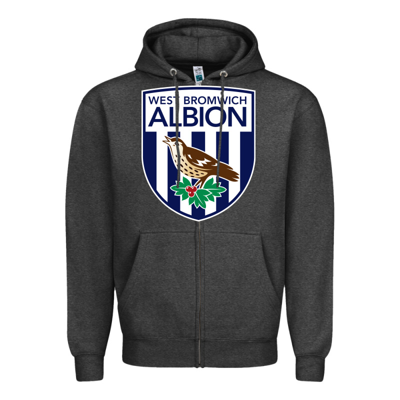 The-west-bromwich-albion-pen Zipper Hoodie by linhVisuals | Teevron