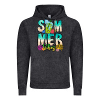 Vintage Arctic Summer Vibes Vintage Hoodie - CowhideDigitalArt