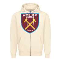 Sandshell the-west-ham-united-f.c.-pen Zipper Hoodie - linhVisuals
