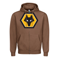 Chestnut the-wolverhampton-wanderers-pen Zipper Hoodie - linhVisuals