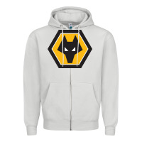 Dove Grey the-wolverhampton-wanderers-pen Zipper Hoodie - linhVisuals