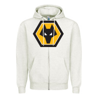 Oatmeal Heather the-wolverhampton-wanderers-pen Zipper Hoodie - linhVisuals