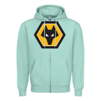 Seafoam the-wolverhampton-wanderers-pen Zipper Hoodie - linhVisuals