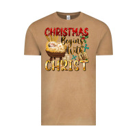 Vintage Camel christmas begins with christ Vintage Tee - FaDigitalArtStudio