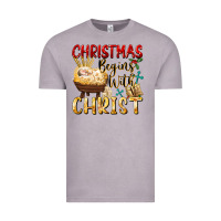 Vintage Zinc christmas begins with christ Vintage Tee - FaDigitalArtStudio