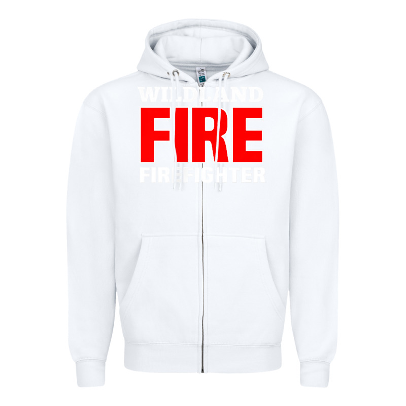 Wildland Fire Rescue Department Firefighters Firemen Uniform Zipper Hoodie by linhVisuals | Teevron