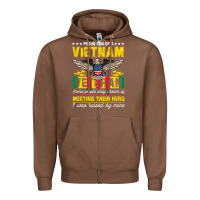 Chestnut proud vietnam veteran son gifts raised by my hero veteran day Zipper Hoodie - linhVisuals