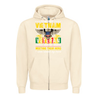 Sandshell proud vietnam veteran son gifts raised by my hero veteran day Zipper Hoodie - linhVisuals