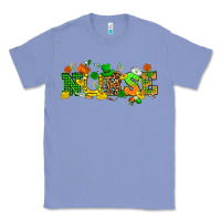 Colony Blue St. Patricks day nurse Classic Tee - HowdyJamesFarm