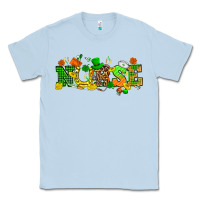 Dusty Blue St. Patricks day nurse Classic Tee - HowdyJamesFarm