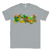 Heather Grey St. Patricks day nurse Classic Tee - HowdyJamesFarm