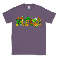 Lavender St. Patricks day nurse Classic Tee - HowdyJamesFarm