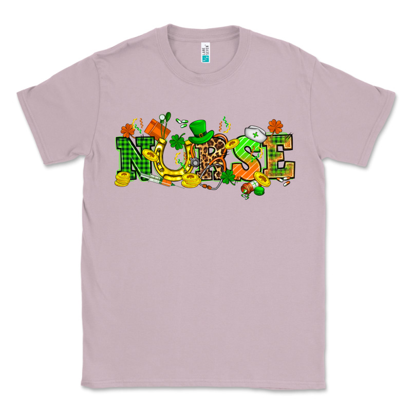 St. Patricks Day Nurse Classic Tee by HowdyJamesFarm | Teevron