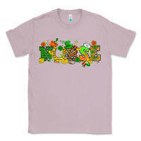 Lilac St. Patricks day nurse Classic Tee - HowdyJamesFarm