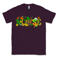 Plum St. Patricks day nurse Classic Tee - HowdyJamesFarm