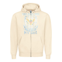 Sandshell virgin islands virgin islander Zipper Hoodie - linhVisuals