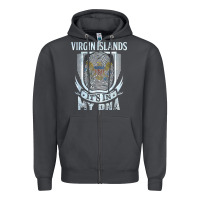 Smoke virgin islands virgin islander Zipper Hoodie - linhVisuals