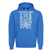 True Royal virgin islands virgin islander Zipper Hoodie - linhVisuals