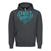 Smoke doctor mike merch chest compressions Zipper Hoodie - linhVisuals
