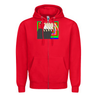 Red sweet bro and hella jeff car 43724221 Zipper Hoodie - linhVisuals