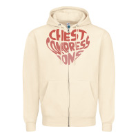 Sandshell doctor mike merch chest compressions Zipper Hoodie - linhVisuals