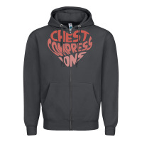 Smoke doctor mike merch chest compressions Zipper Hoodie - linhVisuals