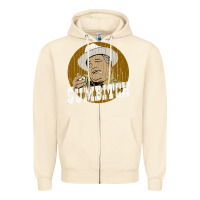 Sandshell sumbitch distressed Zipper Hoodie - linhVisuals